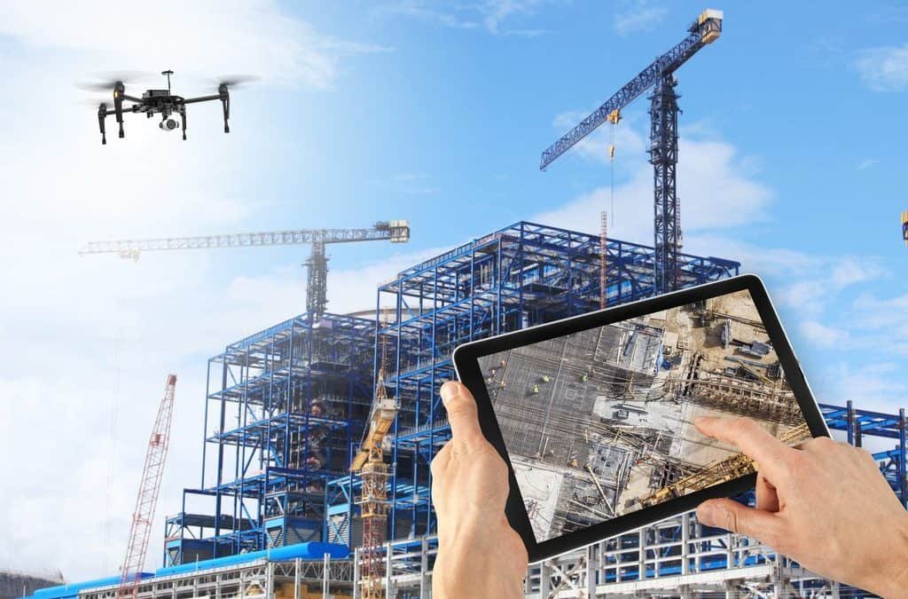 Construction Monitoring by Drone