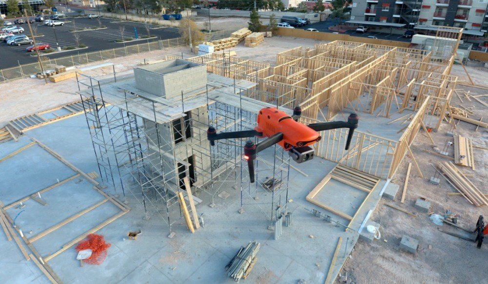 Drone Monitoring for Construction